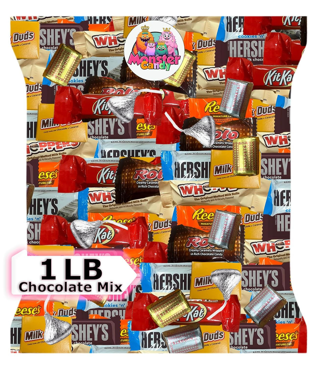 Chocolate Party Favor Candy Mix - 1 lb | South Shore Candy
