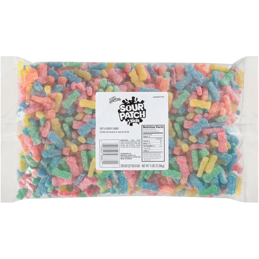 Sour Patch Kids Candy Bulk - 2 Pound Bag - Sour Candy - Sour Patch Bulk Candy - 5 Sour Then Sweet Flavors